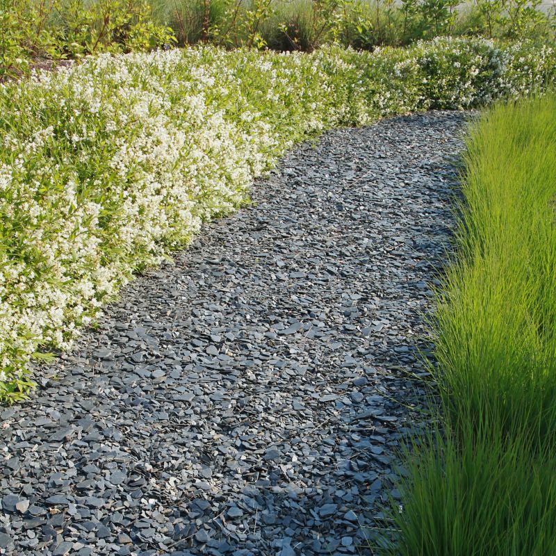 Landscaped Gravel Pathway